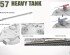 preview Scale model 1/35 Heavy American tank T57 Takom 2203