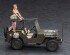 preview Збірна модель 1/24 Позашляховик 4x4 вантажопідйомністю 1/4 тонни (з кулеметом Cal. 50 M2) та фігуркою блондинки Hasegawa 52283