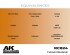preview Акриловая краска на спиртовой основе Clear Orange / Прозрачный Оранжевый АК-интерактив RC824