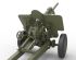 preview Soviet 76-mm cannon USV-BR, model 1941 with artillery limber and crew