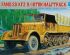 preview Assembly model 1/72 german tractor Famo Sd.Kfz.9/18 ton (halftrack) Trumpeter 07203