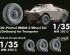preview Набір коліс для БРДМ 2 від Trumpeter ScaleX WM 35013