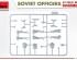 preview Збірна модель 1/35 Фігури Радянські офіцери на польовому брифінгу (Special Edition) MiniArt 35365