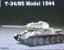 preview Assembly model 1/72 Soviet tank T-34/85 mod.1944 Trumpeter 07209