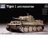 preview Assembly model 1/72 german tank Tiger 1 (Late) Trumpeter 07244