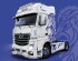 preview Збірна модель 1/24 вантажний автомобіль / тягач Mercedes-Benz ACTROS MP4 Giga Space Italeri 3935