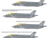 preview Збірна модель 1/72 Літак F-35A Lightning II «ВВС семи країн» Academy 12561