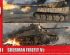 preview Збірна модель 1/72 танки Tiger 1 vs Sherman Firefly Classic Conflict стартовий набір Airfix A50186