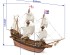 preview Сборная деревянная модель 1/85 Английский галеон &quot;Golden Hind&quot; OcCre 12003