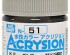 preview Акрилова фарба на водній основі Acrysion Light Gull Gray / Світло-Сірий Mr.Hobby N51