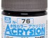 preview Акрилова фарба на водній основі Acrysion Burnt Iron / Спалене Залізо Mr.Hobby N76