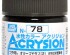 preview Акриловая краска на водной основе Acrysion Olive Drab / Оливковый Серый Mr.Hobby N78