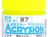 preview Акрилова фарба на водній основі Acrysion Fluorescent Yellow / Флуоресцентний Жовтий Mr.Hobby N97