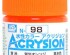 preview Акрилова фарба на водній основі Acrysion Fluorescent Orange / Флуоресцентний Помаранчевий Mr.Hobby N98