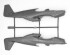 preview Сборная модель 1/48 американский истребитель Мустанг Р-51 В с пилотами и техниками ICM 48125