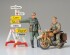 preview Scale model 1/35 German motorcyclist Tamiya 35241