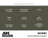 preview Акрилова фарба на спиртовій основі Olive Drab / Оливково-сірий FS 34087 AK-interactive RC901