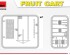 preview Сборная модель 1/35 Тележка с фруктами Miniart 35625