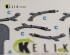 preview Bell UH-1 B Huey - Cargo Bay 3D декаль інтер'єр для комплекту Trumpeter 1/35 KELIK K35049