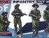 preview Scale model 1/35 Set of infantry of the Israel Defense Forces Meng HS-004