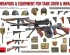 preview Збірна модель 1/35 Зброя та спорядження США для танкових екіпажів та піхоти MiniArt 35334