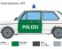 preview Збірна модель 1/24 Автомобіль Volkswagen Golf (поліція) Italeri 3666