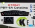 preview PBY-5A Catalina 3D decal interior for Academy Kit 1/72 KELIK K72061