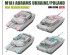 preview Збірна модель 1/35 Танк M1A1 Abrams Україна/Польща 2в1 (limited edition) RFM RM-5106