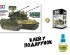 preview Збірна модель 1/35 ЗСУ Flakpanzer Gepard Tamiya 35099 + Набір акрилових фарб NATO COLORS 3G / Набір кольорів НАТО