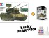 preview Сборная модель 1/35 ЗСУ Flakpanzer Гепард Тамия 35099 + Набор акриловых красок NATO COLORS 3G