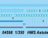 preview Збірна модель 1/350 Підводний човен HMS Astute Trumpeter 04598