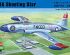 preview Buildable model of the American F-80A Shooting Star fighter