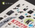 preview F/A-18 A Hornet декаль інтер'єр для комплекту Academy 12411 1/72 KELIK K72278