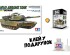 preview Збірна модель 1/35 танк Abrams Ukraine Tamiya 25216 + Набір акрилових фарб NATO COLORS 3G