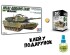 preview Збірна модель 1/35 танк Abrams Ukraine Tamiya 25216 + Набір акрилових фарб NATO COLORS 3G