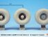 preview US MIM-104 M901 &amp; AN/MPQ-53 Wheel set - No sagged (for Trumpeter 1/35)