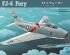 preview Buildable model of the American fighter-bomber FJ-4 &quot;Fury&quot;