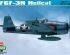 preview Buildable model of the American F6F-3N Hellcat fighter