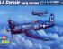 preview Buildable model of the American fighter F4U-4 Corsair early version