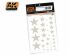 preview US STARS ALL SCALES / A set of &quot;dry&quot; decals, stars