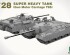 preview Сборная модель 1/35 Сверхтяжелый танк Т28 (самоходная артиллерийская установка Т95) Takom 2209