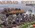 preview Сборная модель 1/35 Набор Железнодорожные колеса МиниАрт 35607