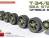 preview Set of rollers for T-34/85 “Starfish”
