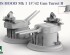 preview Сборная модель 1/72 Орудийная башня B 15&quot; Mk I британского крейсера HMS Hood Таком 5020