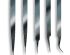 preview SET OF 5 ASSORTED STAINLESS STEEL TWEEZERS - Набір із 5 пінцетів із нержавіючої сталі