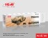 preview Scale model 1/35 Armored vehicle Humvee M1097A2 cargo transporter + Acrylic paint set for military vehicles Humvee USA