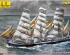preview Scale model 1/150 Sailing ship PAMIR Heller 80887