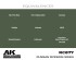 preview Акрилова фарба на спиртовій основі russian Modern Green AK-interactive RC877