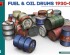 preview Scale model 1/48 Fuel and oil barrel set 1930-50s Miniart 49007