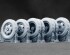 preview Набір коліс (з деформацією) для Blitz Early v2 від Italeri ScaleX WW-24004W